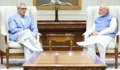 उमर अब्दुल्ला ने प्रधानमंत्री मोदी से की मुलाकात, जम्मू-कश्मीर से जुड़े अहम मुद्दों पर की चर्चा